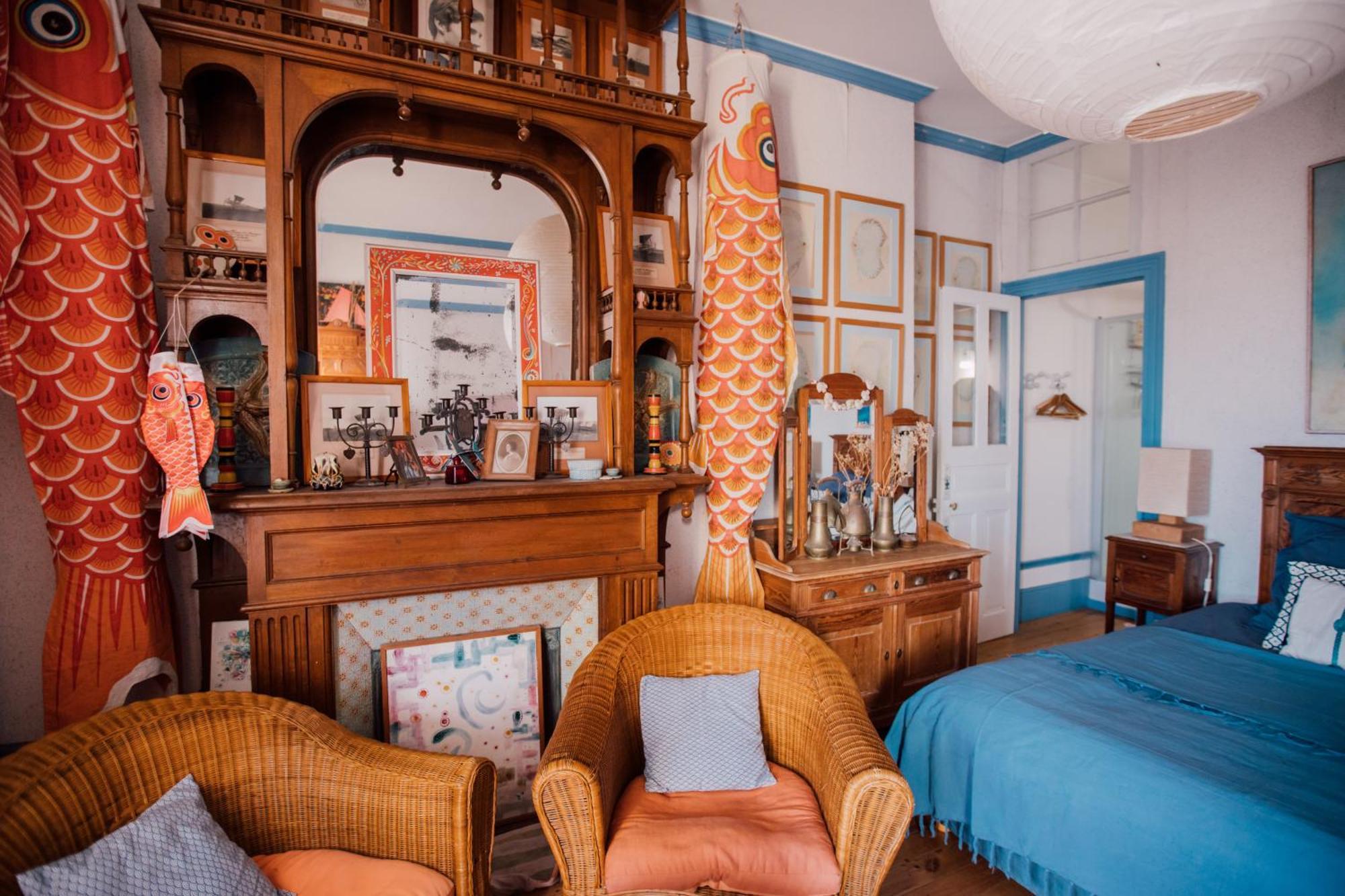 La Villa Louis, La Chambre Rose, Maison D'Hotes Vue Mer, Lion-sur-Mer Kültér fotó